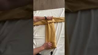 How to fold hoodie. Space saving and organization #howto #organize  #viralvideo #hoodie #homehacks