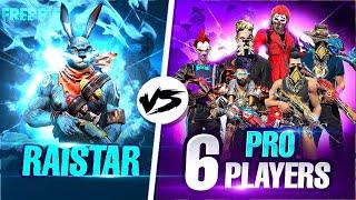 Raistar Vs 6 Pro Players   Pagal M10, Raistar Secret Revealed  | @NonstopGaming_ @RaiStar