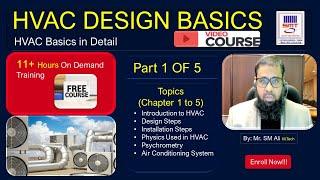 Discover the Essence of HVAC Design:  (2023 Updated,11+ Hours of Expert Instruction)