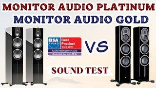 MONITOR AUDIO PLATINUM 200 3G VS MONITOR AUDIO GOLD 500 6G. MCINTOSH MA12000. SOUND SAMPLES.