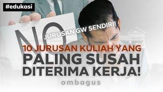 10 Jurusan Paling Sulit Dapat Kerja! Jangan Masuk Kalau Gak Siap!