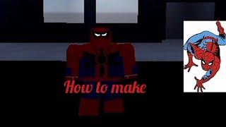 Roblox Super Hero Life 2 how to make Spider-Man