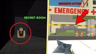 HIDDEN ROOM AND SECRETS MYTHS IN CHICKEN GUN AFTER NEW UPDATE || CHICKEN GUN NEW SECRETS