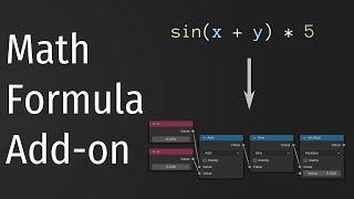 Math Formula Add-on v2.0.0 (Blender 4.0+)