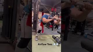 Airflow Tees for max cooling in hot conditions #gymx #fitness #gymshark #gymfashion #onlinetraining