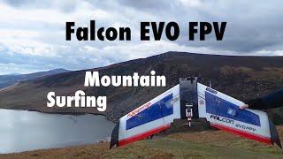 FPV Wing - Falcon EVO Mountain Surfing and Diving - OSD & GoPro - Dragonlink V3