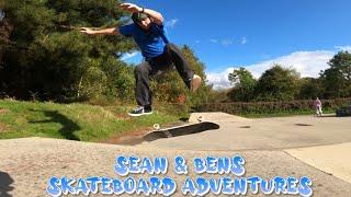 SEAN & BENS' SKATEBOARDING ADVENTURES! Heel Flips, Shove its & 540s at Cutteslowe. #over50skaters