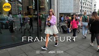 Walking Tour of Frankfurt, Germany  | From Oederweg to Hauptwache