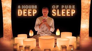 8 HOURS OF PURE SLEEP  |  My Deepest Frequency Singing Bowls  |  Sound Bath Music