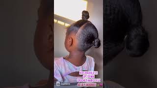 Kids Crochet Up/Down Hairstyle (Braidless)