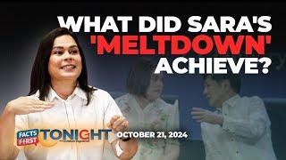 Ano ang objective ng Sara Duterte 'meltdown'?