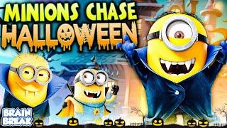 Minions Halloween Chase | Halloween Brain Break | Just Dance | Freeze Dance