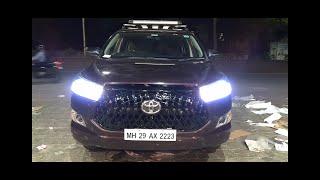 INNOVA CRYSTA GETTING THE BEST IN CLASS ACCESSORIES BY CAR SONICS, HYDERABAD.