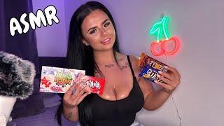 British Girl Tries American Candy ASMR