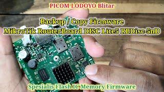 Backup / Copy Firmware MIKROTIK RouterBoard DISC Lite5 RBDisc-5nD Lite Head Grid LHG_5 GMT04130116