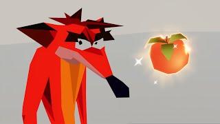 Crash Tries to Eat a Wumpa Fruit