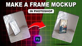 ️How to Make Poster Frame Mockup: Adobe Photoshop 2025 Tricks