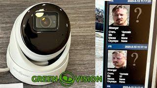 12mp ip камера GREEN VISION определяет пол, возраст человека, считает людей и авто