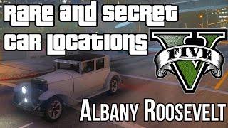 GTA 5 Rare & Secret Car Locations — Albany Roosevelt (1920s car) (GTA V)