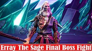 Stray Blade Erray The Sage Final Boss Fight