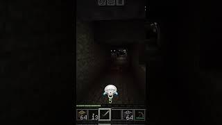 cave dweller moment#minecraft #horror