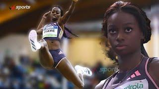 Fatima DIAME Women's Long Jump Spanish Indoor Championships 2024