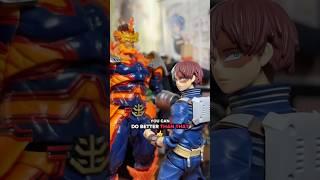 Shoto payback #myheroacademia #shototodoroki #allmight #endeavor #stopmotion #revoltech