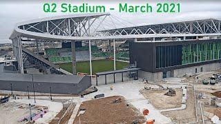 Q2 Stadium Construction Timelapse (March 2021)