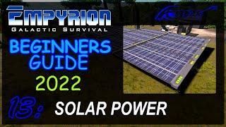 Solar Power — EMPYRION : beginners guide 2022 (13)