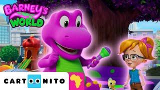 A Big Sad  Meet Barney | Barney's World | Cartoonito Africa