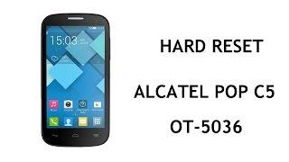 Hard Reset Alcatel One Touch 5036