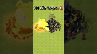 TH17 Vs Mountain Golem #coc #clashofclans #shorst #trendingshorts #gameplay #gaming #cocnextgen