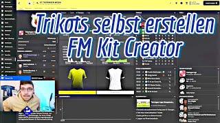 Trikots für den Football Manager 23 selber erstellen!!! | FM Kit Creator Tutorial