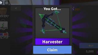 Getting Harvester the fair way (mm2-roblox)