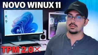 A NEW WINDOWS 11 LINUX WITHOUT TPM 2.0 HAS BEEN RELEASED! Say Goodbye to Requirements with Winux11