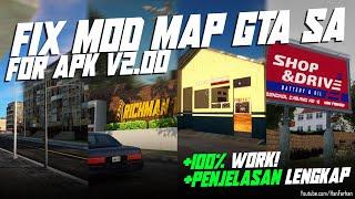 CARA FIX FC & TEMBUS MOD MAP GTA SA ANDROID APLIKASI V2.00