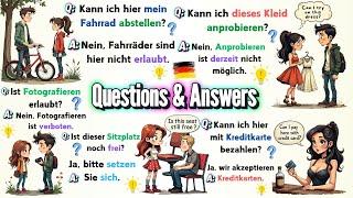 Improve Your German Speaking & Listening With these Street Questions & Answers