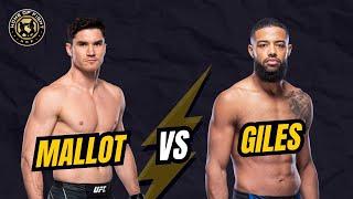 Mike Malott vs Trevin Giles UFC Edmonton