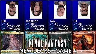 Our FINALEST, FANTASIEST Commander decks! | Serah Farron VS Emet-Selch VS Ardyn VS Clive
