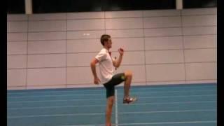 Sprinting Drills to Improve Sprinting Technique Part 1.  Static "A" Drills