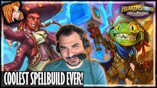 MY COOLEST SPELL- BUILD EVER?! - Hearthstone Battlegrounds