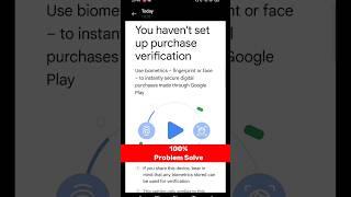 You haven't set up purchase verification || Play store open nahi ho raha 100% working tricks