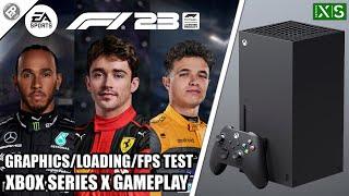 F1 23 - Xbox Series X Gameplay + FPS Test