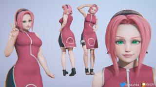 Honey Select 2 - Free Card -  Sakura Haruno (Naruto)