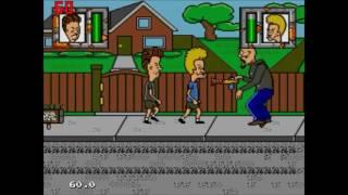 Видеопрохождение и обзор Beavis and Butt-Head(Бивиз и Батхед)Sega,Genesis