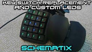 How To: Replace Razer Orbweaver Key Switch & Custom LED Colors