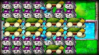 Weird 10 Cob Setup in Survival Pool Endless | Plants Vs. Zombies | 6800+ Flags