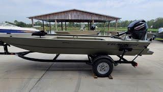 2024 Tracker Grizzly 1654 Sportsman/ Mercury 40hp Tiller!