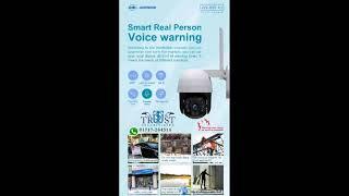 JVS-N95-X3 2.5 Inch 3.0MP Starlight Audio Pan/Tilt Wi-Fi Camera