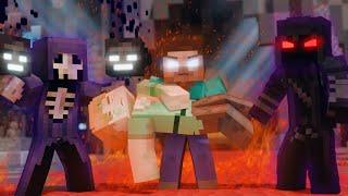 The Ultimate "HEROBRINE LIFE" Part 1 - Minecraft Animation